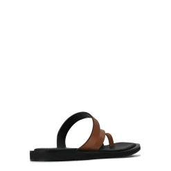 Outlet EOS Footwear MIRA LEATHER SQUARE TOE SANDALS