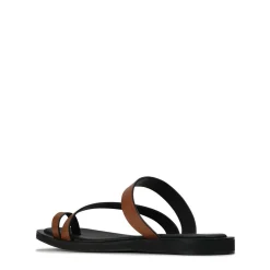 Outlet EOS Footwear MIRA LEATHER SQUARE TOE SANDALS