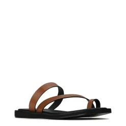 Outlet EOS Footwear MIRA LEATHER SQUARE TOE SANDALS
