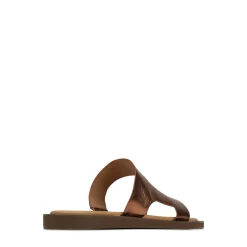 Hot EOS Footwear MISA LEATHER SLIDE SANDALS