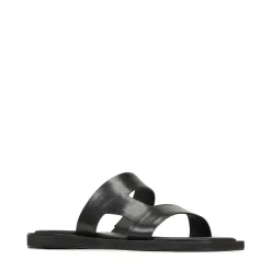 Hot EOS Footwear MISA LEATHER SLIDE SANDALS