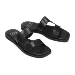 Hot EOS Footwear MISA LEATHER SLIDE SANDALS