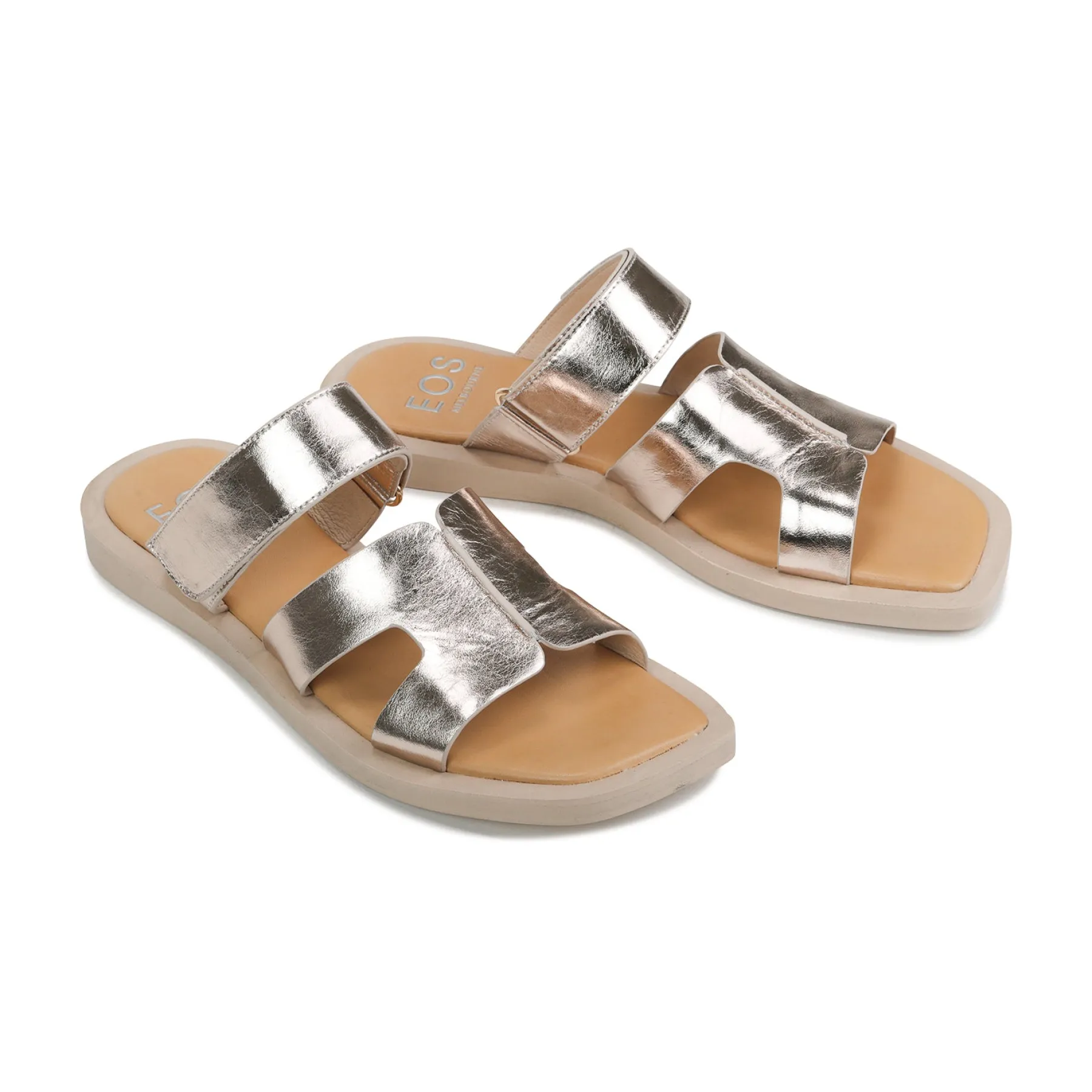Discount EOS Footwear MISAYAO LEATHER SLIDE SANDALS