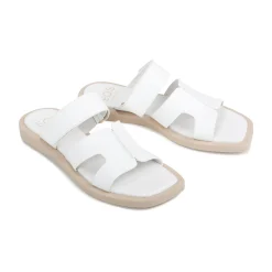 Discount EOS Footwear MISAYAO LEATHER SLIDE SANDALS