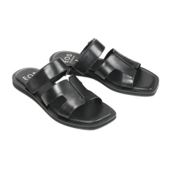 Discount EOS Footwear MISAYAO LEATHER SLIDE SANDALS