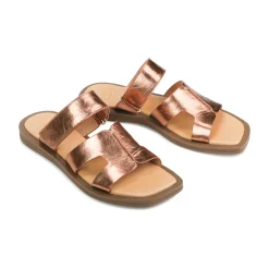 Discount EOS Footwear MISAYAO LEATHER SLIDE SANDALS