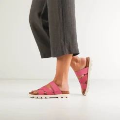 Cheap EOS Footwear NISSA SLIDE SANDALS LEATHER