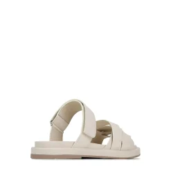 New EOS Footwear ORIANA LEATHER SLIDE SANDALS