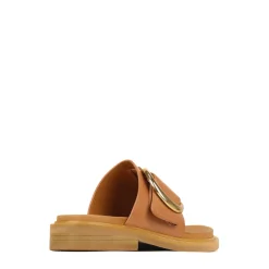 Best Sale EOS Footwear ORN LEATHER SLIDE SANDALS