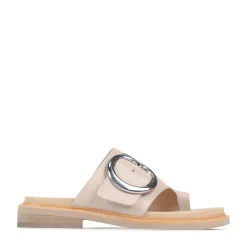 Best Sale EOS Footwear ORN LEATHER SLIDE SANDALS