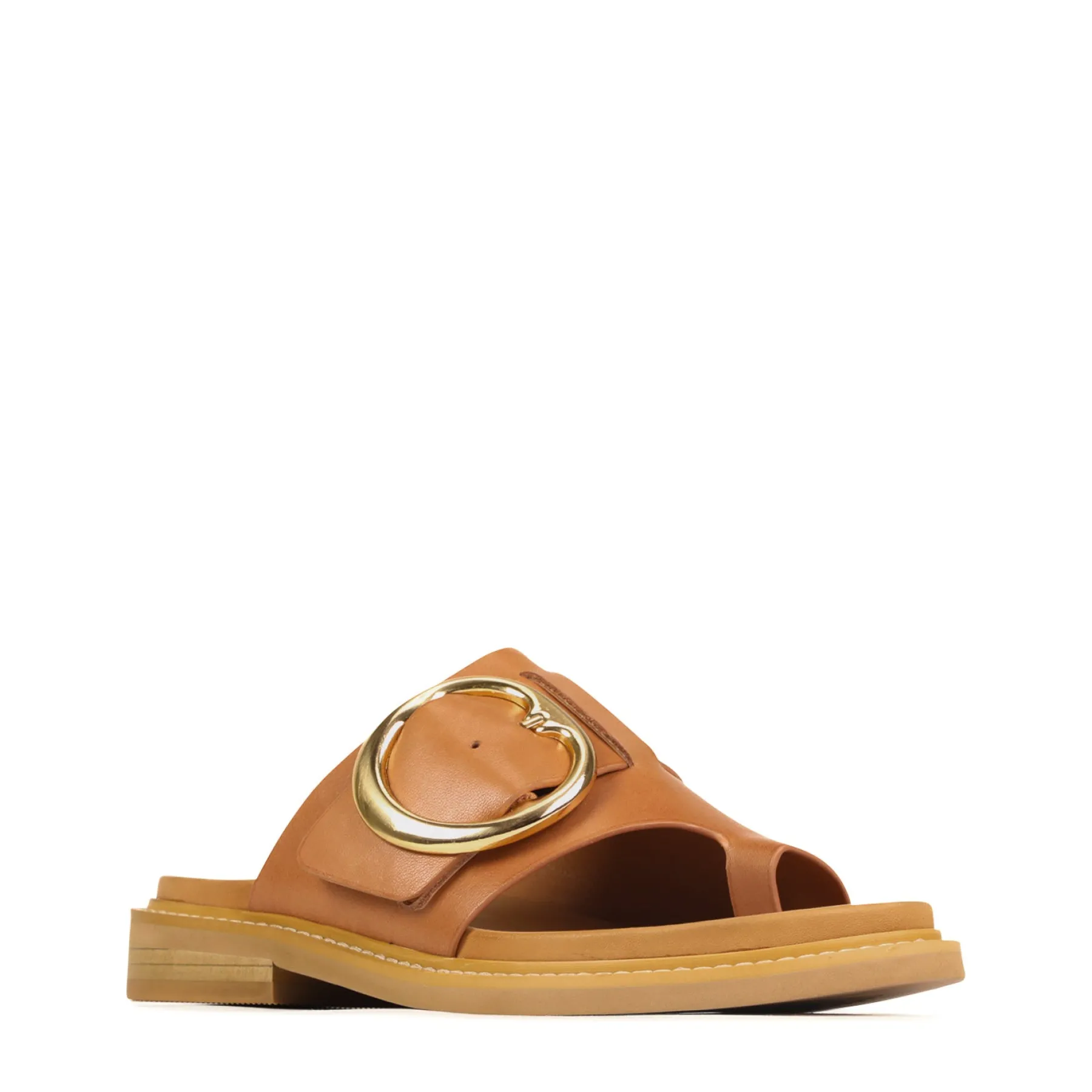 Best Sale EOS Footwear ORN LEATHER SLIDE SANDALS