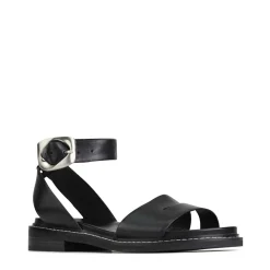 Fashion EOS Footwear ORNAMENTAL ANKLE STRAP SANDALS LEATHER