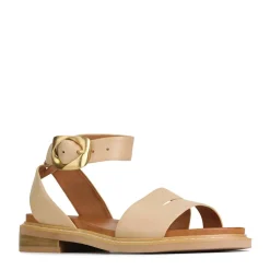 Fashion EOS Footwear ORNAMENTAL ANKLE STRAP SANDALS LEATHER