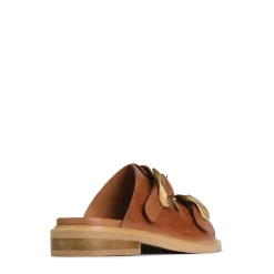 Best EOS Footwear ORNATE SLIDE SANDALS LEATHER