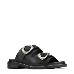 Best EOS Footwear ORNATE SLIDE SANDALS LEATHER