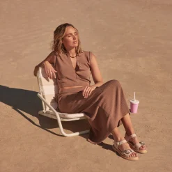 New EOS Footwear ORNICE LEATHER SANDALS