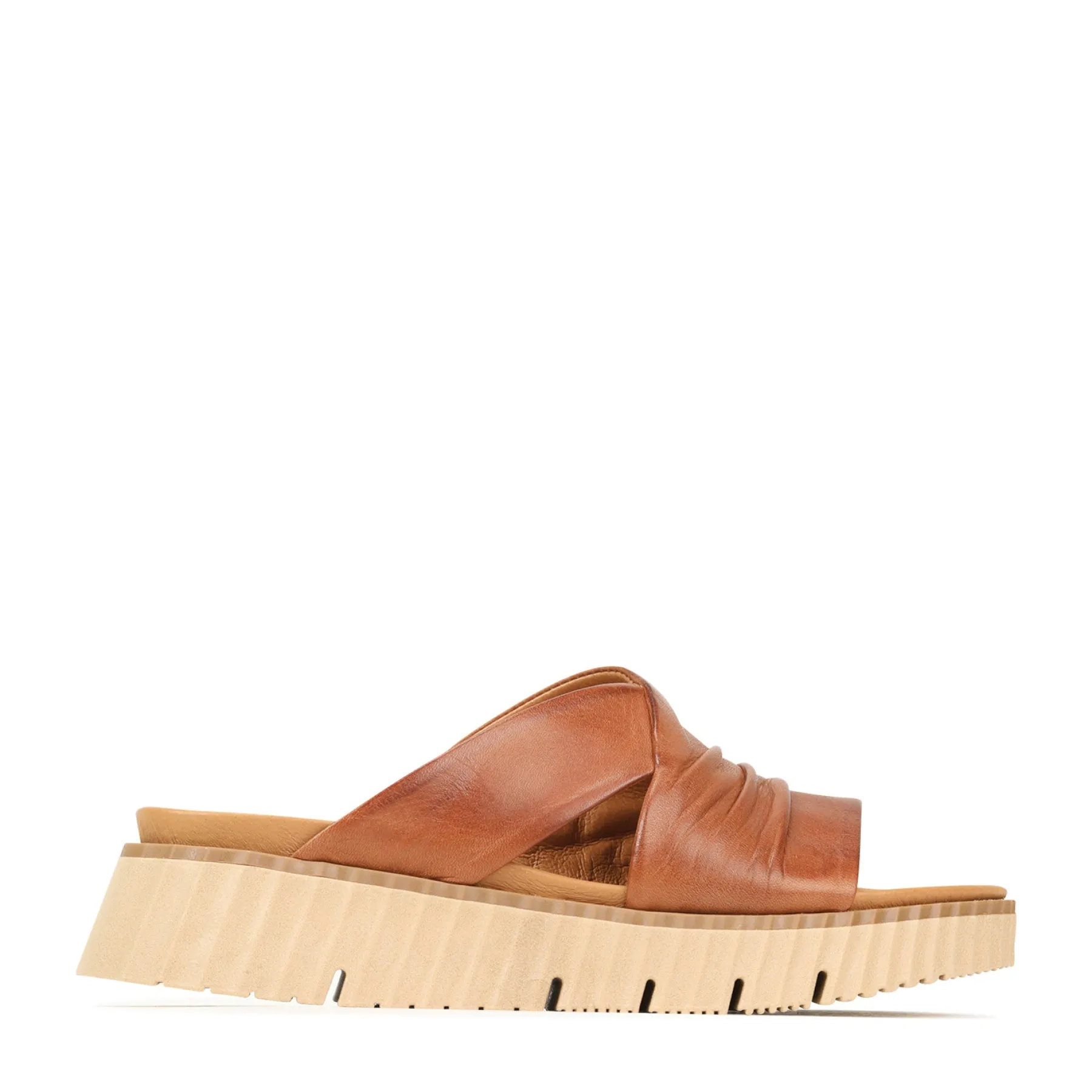 Best Sale EOS Footwear PELA LEATHER SLIDE SANDALS