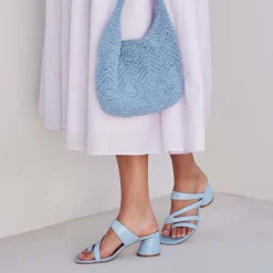 Best EOS Footwear PERRI SLIP-ON HEEL SANDALS LEATHER