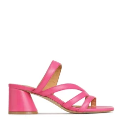 Best EOS Footwear PERRI SLIP-ON HEEL SANDALS LEATHER