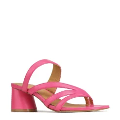 Best EOS Footwear PERRI SLIP-ON HEEL SANDALS LEATHER