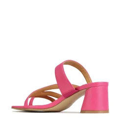 Best EOS Footwear PERRI SLIP-ON HEEL SANDALS LEATHER