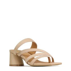 Best EOS Footwear PERRI SLIP-ON HEEL SANDALS LEATHER