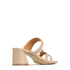 Best EOS Footwear PERRI SLIP-ON HEEL SANDALS LEATHER