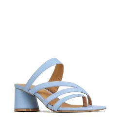 Best EOS Footwear PERRI SLIP-ON HEEL SANDALS LEATHER