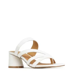 Best EOS Footwear PERRI SLIP-ON HEEL SANDALS LEATHER