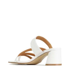 Best EOS Footwear PERRI SLIP-ON HEEL SANDALS LEATHER