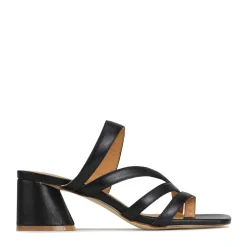 Best EOS Footwear PERRI SLIP-ON HEEL SANDALS LEATHER