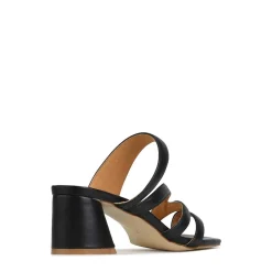 Best EOS Footwear PERRI SLIP-ON HEEL SANDALS LEATHER