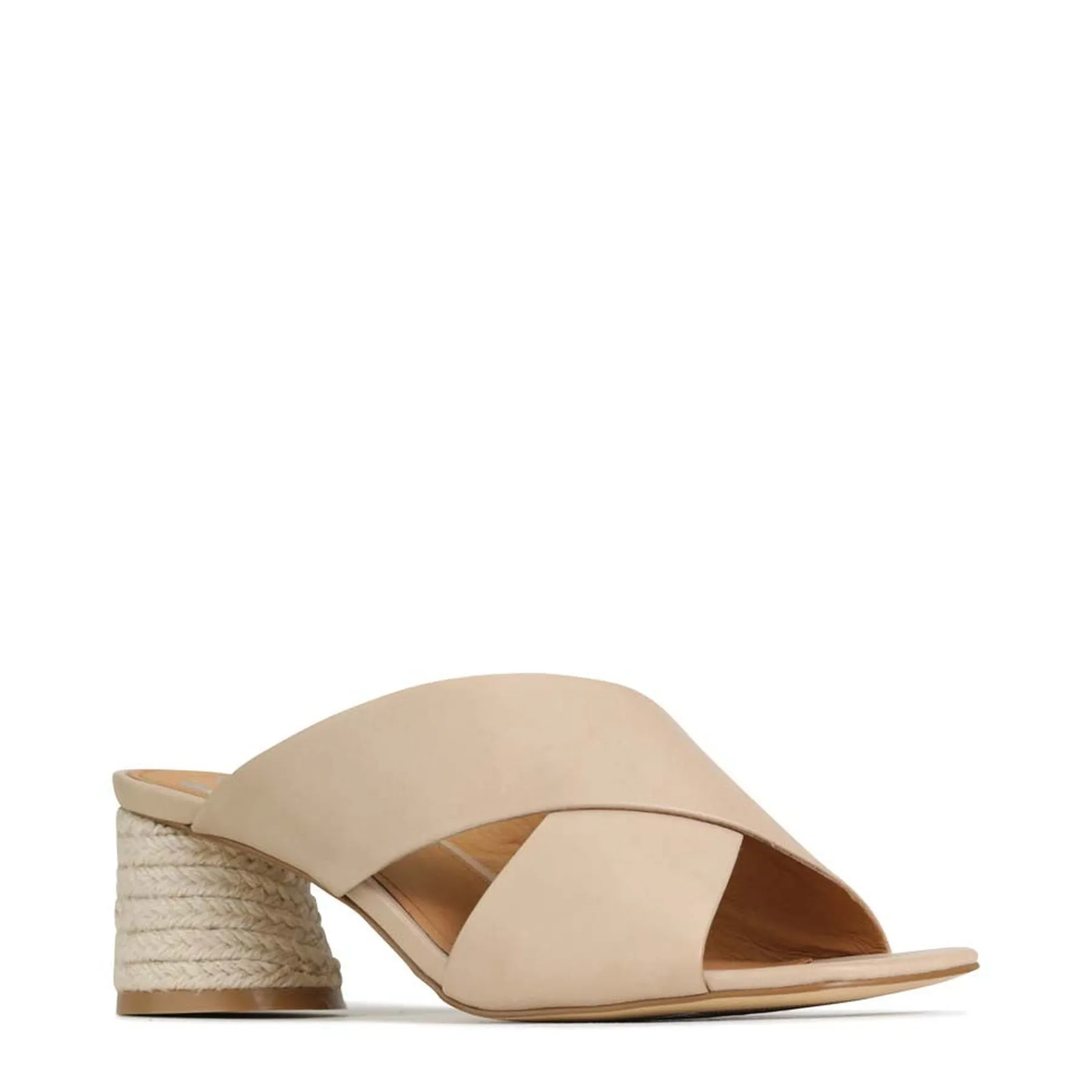 Online EOS Footwear PETORA LEATHER SLIDE HEELED SANDAL