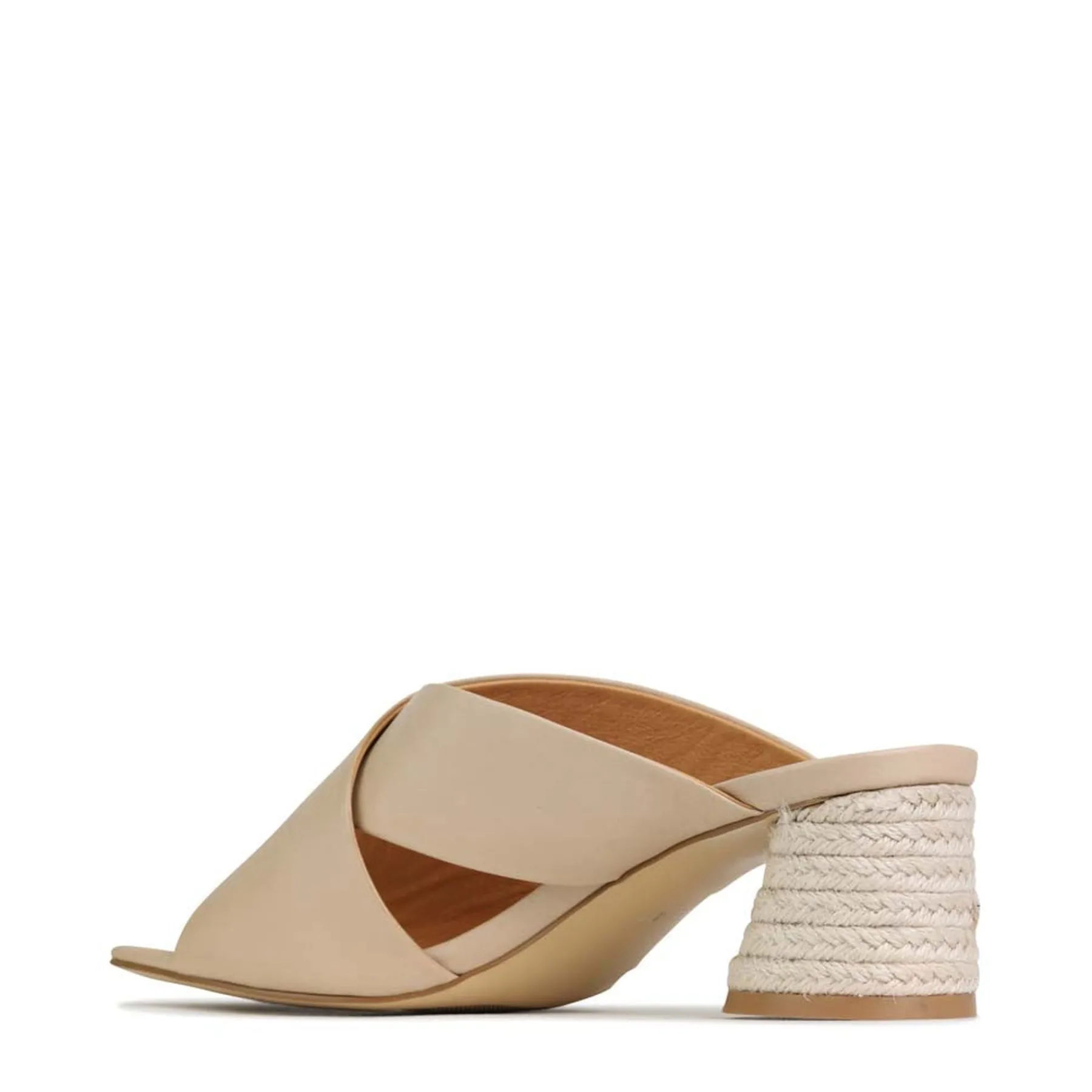 Online EOS Footwear PETORA LEATHER SLIDE HEELED SANDAL