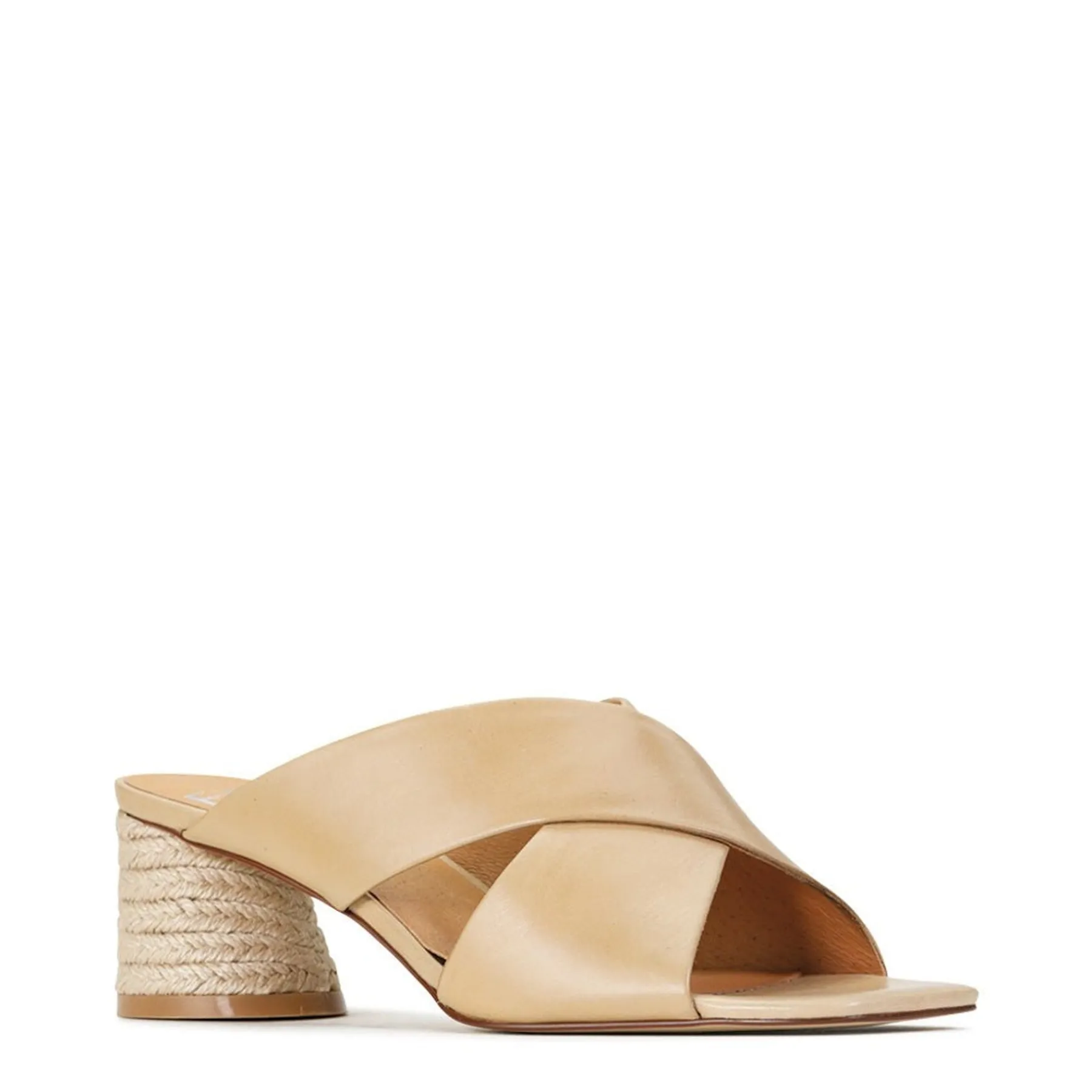 Online EOS Footwear PETORA LEATHER SLIDE HEELED SANDAL