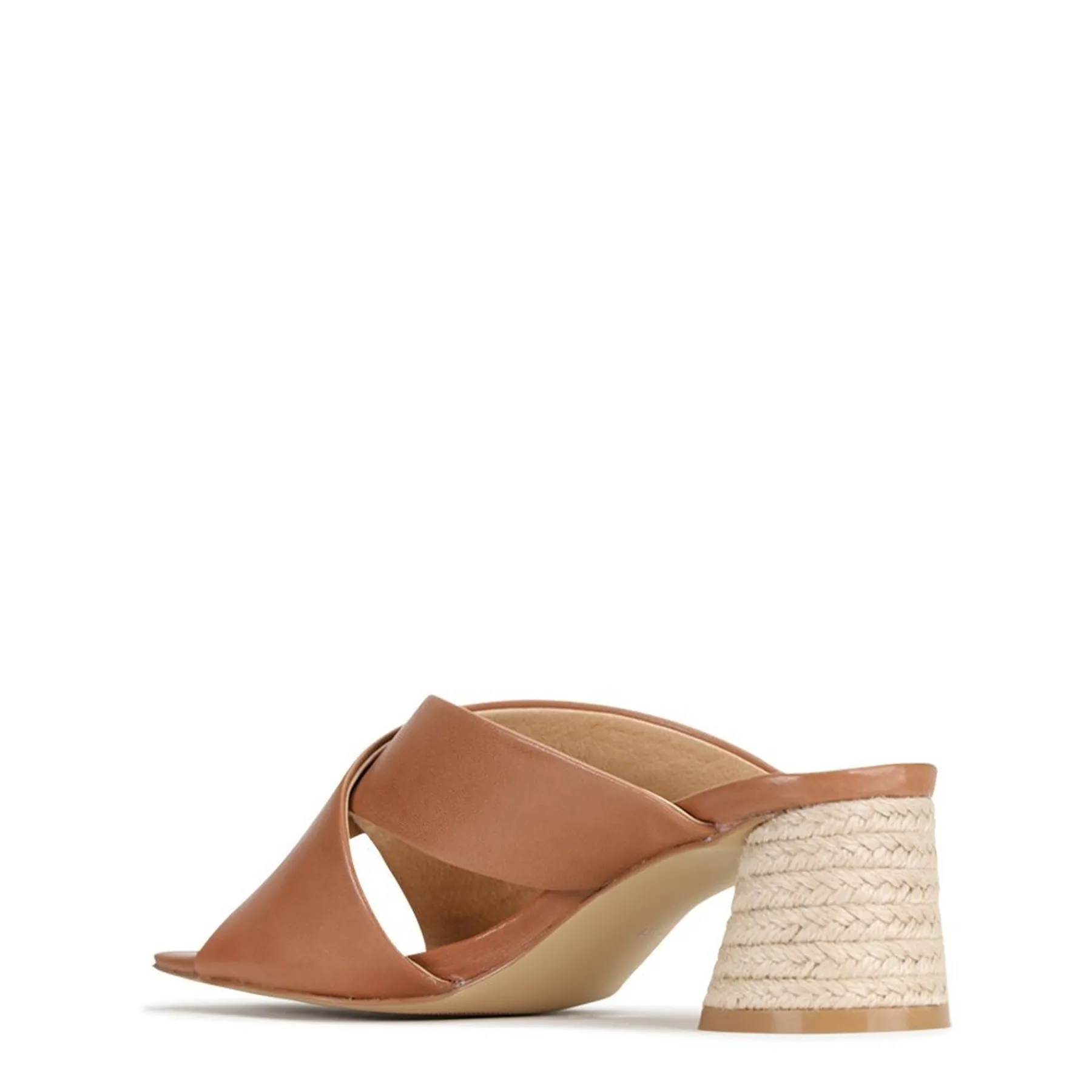 Online EOS Footwear PETORA LEATHER SLIDE HEELED SANDAL