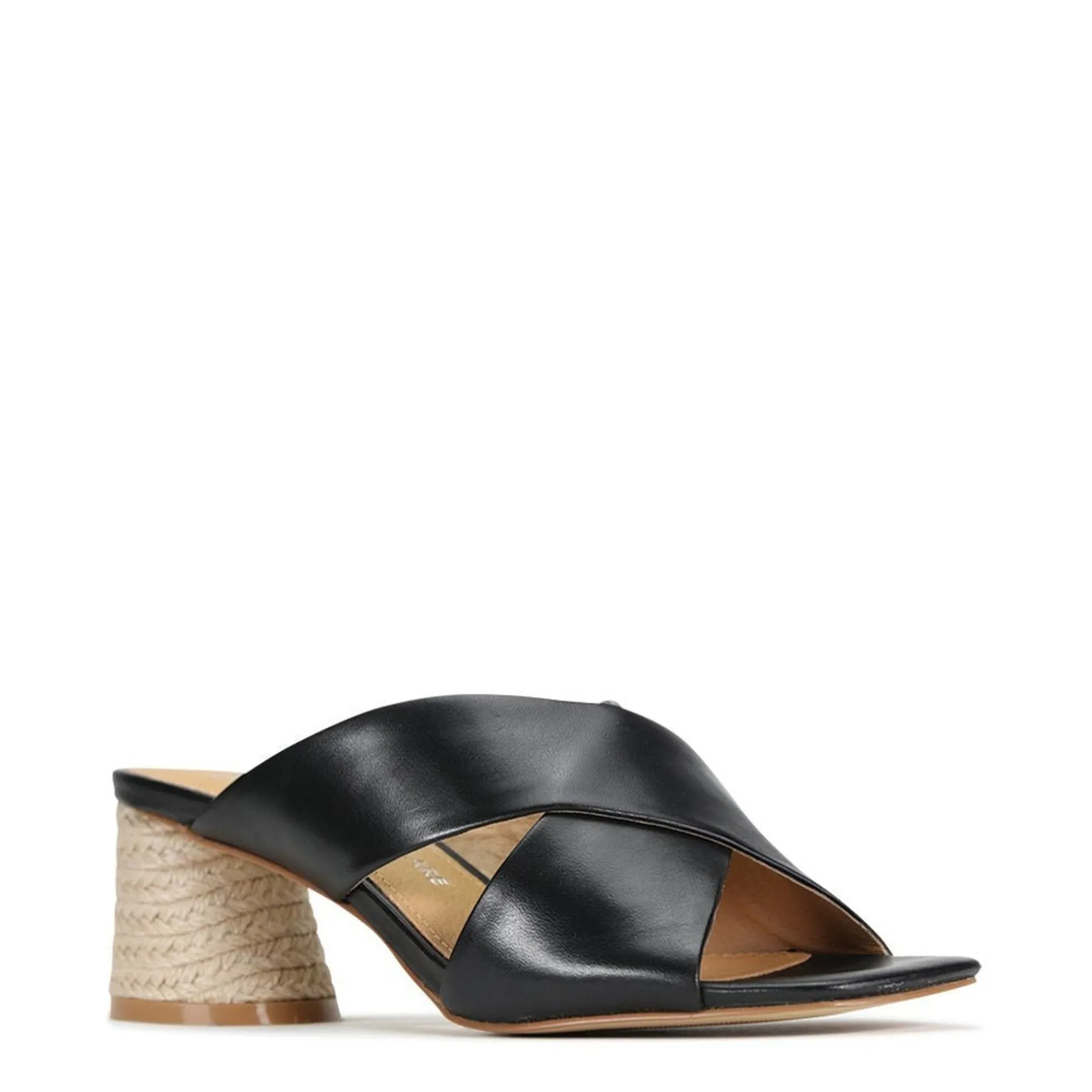 Online EOS Footwear PETORA LEATHER SLIDE HEELED SANDAL