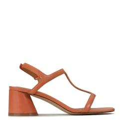 Fashion EOS Footwear PETRAS LEATHER HEEL ARCHIVE SANDAL