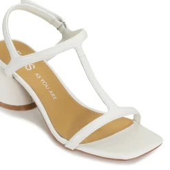 Fashion EOS Footwear PETRAS LEATHER HEEL ARCHIVE SANDAL