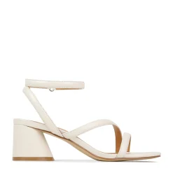 New EOS Footwear PETRICIA LEATHER BLOCK HEEL SANDALS