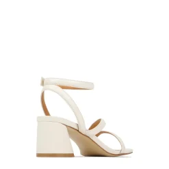 New EOS Footwear PETRICIA LEATHER BLOCK HEEL SANDALS