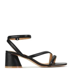 New EOS Footwear PETRICIA LEATHER BLOCK HEEL SANDALS