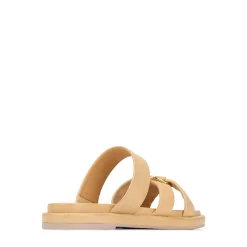 Cheap EOS Footwear RING LEATHER SLIDE SANDALS