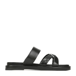 Cheap EOS Footwear RING LEATHER SLIDE SANDALS