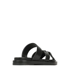 Cheap EOS Footwear RING LEATHER SLIDE SANDALS