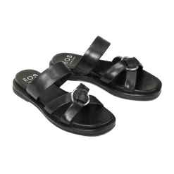 Cheap EOS Footwear RING LEATHER SLIDE SANDALS