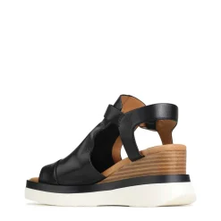Cheap EOS Footwear SASILIA WEDGE HEEL SANDALS LEATHER