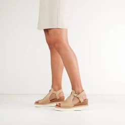 Cheap EOS Footwear SASILIA WEDGE HEEL SANDALS LEATHER