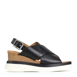 Clearance EOS Footwear SASILLE WEDGE SANDALS LEATHER