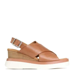 Clearance EOS Footwear SASILLE WEDGE SANDALS LEATHER